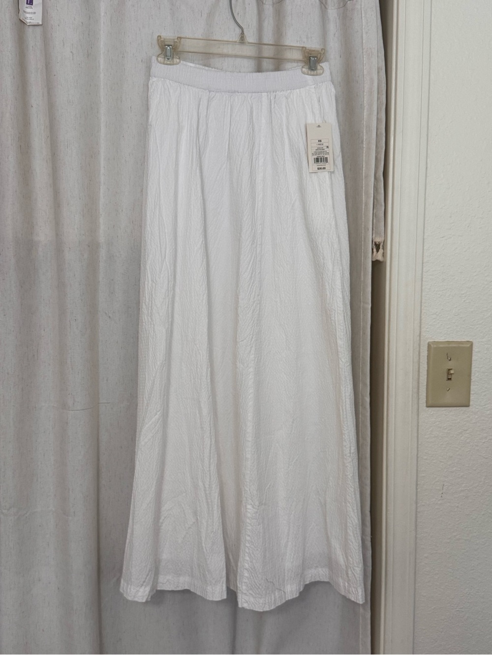 Women’s White Maxi Skirt